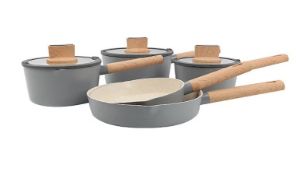 Title: (54/8E) Lot RRP £85. Simplicity 5 Piece Pan Set RRP £65 (Boxed) & 1x 28cm Saute Pan With