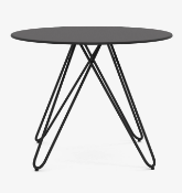 John Lewis Chevron 4-Seater Round Garden Dining Table