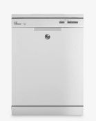 Item Description - Hoover HDPN 1L390OW-80 Freestanding Dishwasher, White - Stock Number -...