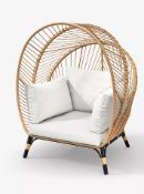 Item Description - John Lewis Canopy Garden Single Chair Pod, Natural - Stock Number - 820...
