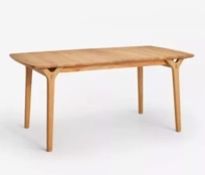John Lewis Stave 6-8 Seater Extending Dining Table, Natural RI002980950 Goods are faulty Cracks/