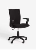 John Lewis ANYDAY Gerard Office Chair, Black, returned goods no obvious issue