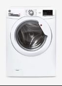 Hoover H-Wash 300 LITE H3W 492DE/1-80 Freestanding Washing Machine, 9kg Load, 1400rpm, White