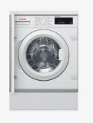 Item Description - Bosch Serie 6 WIW28301GB Integrated Washing Machine, 8kg Load, 1400rpm Spin,...