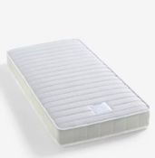 John Lewis ANYDAY Open Spring Comfort Rolled Mattress, Medium/Firm Tension, Small Double - Goods...
