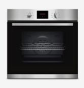 Neff N30 B1GCC0AN0B Built In Electric Single Oven, Stainless Steel e RI003010066 Goods are damage...
