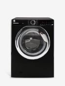 Hoover H-Wash 300 H3WS 69TAMCBE-80 Freestanding Washing Machine, 9kg Load, 1600rpm Spin, Black d...