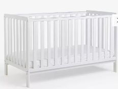 Item Description - John Lewis ANYDAY Elementary Cotbed, White - Stock Number - 32408501 -...