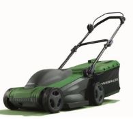 Title: (66/Mez/P) RRP £119. Powerbase 37cm 1600W Electric Rotary Lawn Mower. Features A Powerful