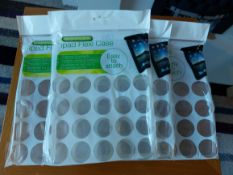 iPad Covers. Transparent Covers in Flexible Plastic. RRP £8.99 Each. Box of 30