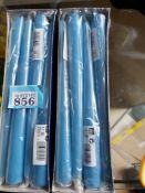 2 Boxes of 12 Blue Candles