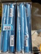 2 Boxes of 12 Blue Candles
