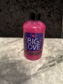 Job Lot x 24 Big Love Red Berries & Passion Fruit Bath Soak 240Ml
