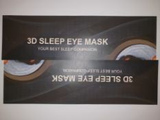 200 3-D Sleep Eye Masks (Unisex`)
