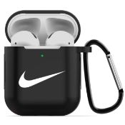Nike Case Silicone Protective Cover With Earbuds & Charging Case, Free Cleaning Tool