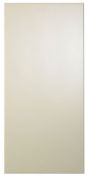 16 X B&Q High Gloss Cream Clad On Kitchen Wall Cabinet Panel 760mm x 355mm 27895764