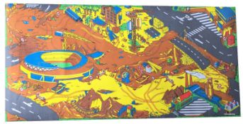 New TOYS R US Fastlane Kids Building Construction Car Road Play Mat 110cm x 55cm X 10