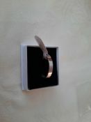 Sterling Silver Flat Ladies Wedding Band RRP £69. 0055/554