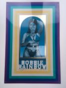 Peter Blake (2001) -RARE SEPIA - Edition of ‘Bobbie Rainbow’ daughter of ‘Rainbow Babe’.