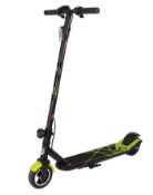 (79/6L) RRP £230. EVO VT3 Folding Lithium Electric Scooter Lime. (No Box In Lot Ð Damage Seen To...