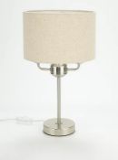 (34/1D) Lot RRP £322. 10x Lighting Items. 1x Classic Table Lamp RRP £35. 1x Clear Glass Lamp RRP...
