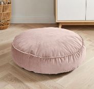 (84/5C) Lot RRP £101. 4x Items. 1x Opulence Round Floor Cushion Blush (70x70x15cm) RRP £39. 1x Mi...