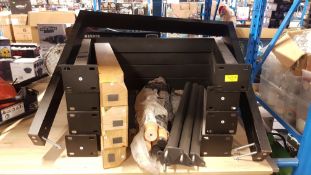 (75/6N) A Quantity Of Mixed Table Legs To Include Metal & Wooden.