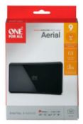 (76/5B) Lot RRP £215 - 9x One For All Items. 1x Digital 3 Series SVB9420 Amplified HDTV Indoor Ae...