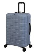 (48/1A) Lot RRP £130. 2x Luggage Items. 1x IT Light Blue Large Hard Shell Suitcase RRP £70 (Unit...
