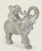 (20/1F) Lot RRP £200. 14x Items. 2x Grey Mandala Elephant Family Ornament RRP £12 Each. 1x Elepha...