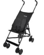 (40/2C) Lot RRP £100. 2x Items. 1x Harmony Litewave Umbrella Pushchair Black (Unit Appears As New...