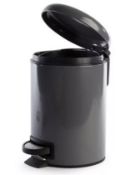 (26/2B) Lot RRP £153. 14x Bin Items. 6x Small Cylinder Bin With Soft Close Lid (5x Black 1x Stain...