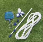 (88/5D) Lot RRP £119. 2x Bestway Items. 1x Bestway Flowclear AquaClean Pool Cleaning Kit RRP £75....