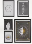 (42/1B) Lot RRP Circa £150+. 16x Items. 2x Celestial Gallery Framed Prints RRP £20 Each. 1x 3 Bee...