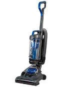 (17/1E) Lot RRP £170. 2x Russell Hobbs RHUV5101 ATHENA2 Upright Vacuum in Grey and Blue RRP £85 E...