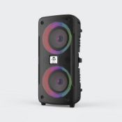 Title: (27/7N) Lot RRP £158. 2x iDance DJX-100 Light-Up Bluetooth Party Speaker RRP £79 Each. (All