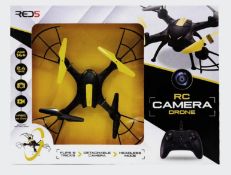 Title: (81/6A) Loyt RRP £225. 5x Red5 RC Camera Drone Black/Yellow RRP £45 Each. (All Units Have