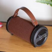 Title: (26/7N) Lot RRP £210. 6x HE Wireless Sound Tube Speaker Brown RRP £35 Each. (All Units Have