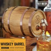 Title: (83/6B) Lot RRP £175 Ð 9x Items. 8x Refinery & Co Wood Whisky Barrel Drinks Dispenser RRP £20