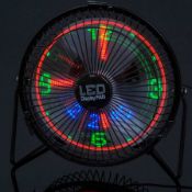 Title: (150/P) Lot RRP £480. Approx 24x Desktop LED Clock Fan RRP £20 Each. (All Units Have Return