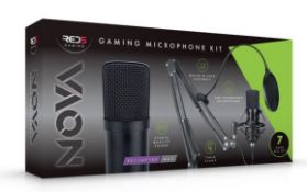 Title: (171/6F) Lot RRP £150. 3x Red5 Gaming Nova Gaming Microphone Kit RRP £50 Each. (All Units