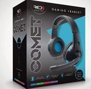 Title: (128/6F) Lot RRP £120. 6x Red5 Comet Gaming Headset RRP £20 Each. (All Units Have Return To