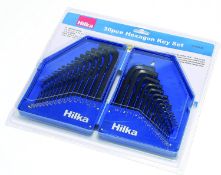 Hilka Hex Key Set In Folding Case, 30 Piece