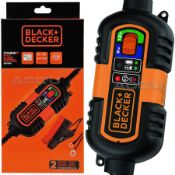 Black And Decker 6V 12V Car Bike Boat Caravan Automatic Trickle Battery Charger