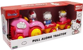 Hello Kitty Pull Along Tractor RRP 29.95