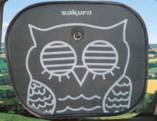 30 x Sakura Pop Up Owl Sunshades RRP 4.99 Ea.