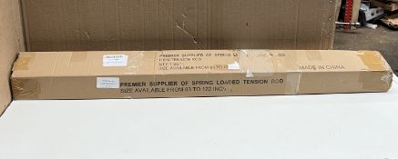 Premier supplier spring loaded tension rod. RRP £30 - GRADE U