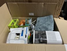 Assorted box of various items. APPROX. RRP £150 - £200 - GRADE U