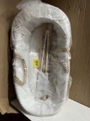 Palm mosses basket and stand. RRP £50 - GRADE U