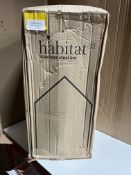 Habitat Stainless steel bin. RRP £40 - GRADE U